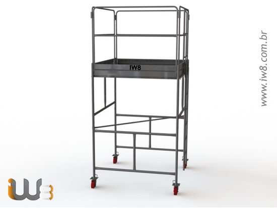 Andaime Tubular 1 Metro x 1,5 Metros