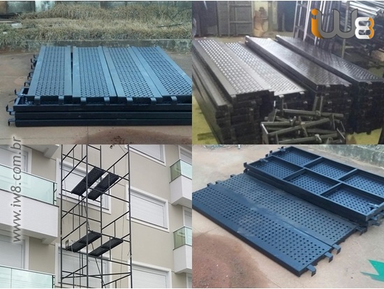 Piso Metálico para Andaime Piso Metálico para Andaime