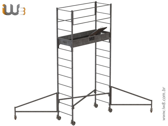 Andaime Industrial 4 Metros Galvanizado