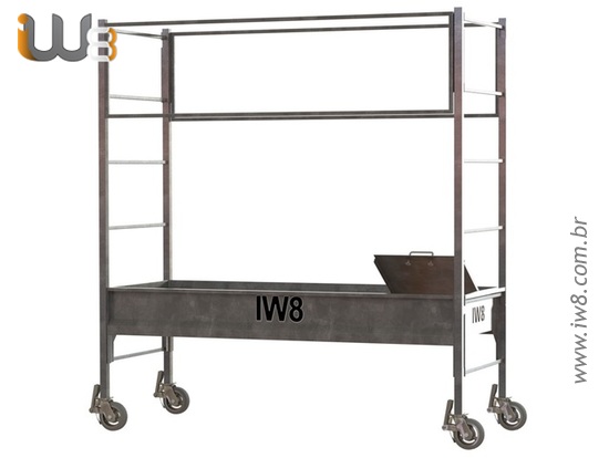 Andaime Industrial Galvanizado 2 Metros