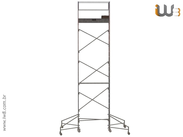 Andaime Industrial Galvanizado 8 Metros